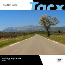 DVD TACX TRIATHLON PAYS D’AIX, 90KM – FR 
